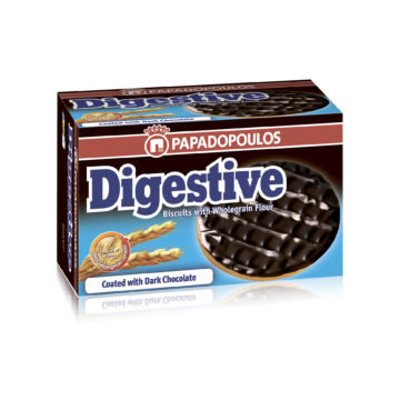 15.0016,1 Печенье c темным шоколадом Digestive, PAPADOPOULOS 200 г