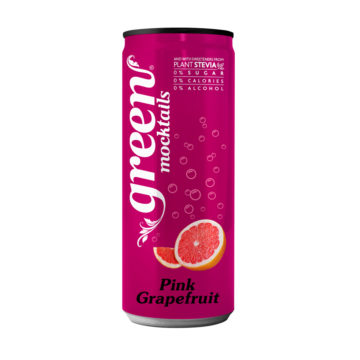 23.0024 Напиток безалк. газированный сокоседержащий со вкусом розового грейпфрута GREEN 330 мл